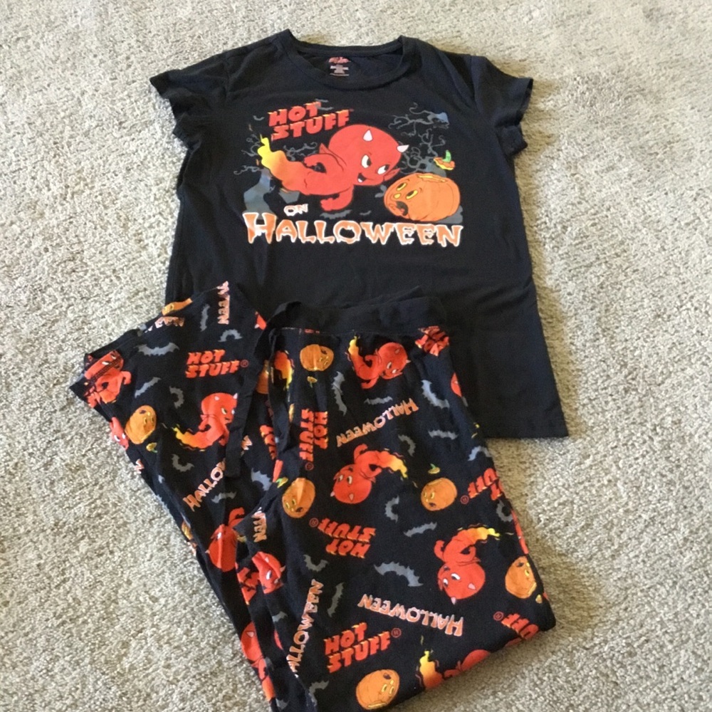 Halloween Hot Stuff Pajama Set